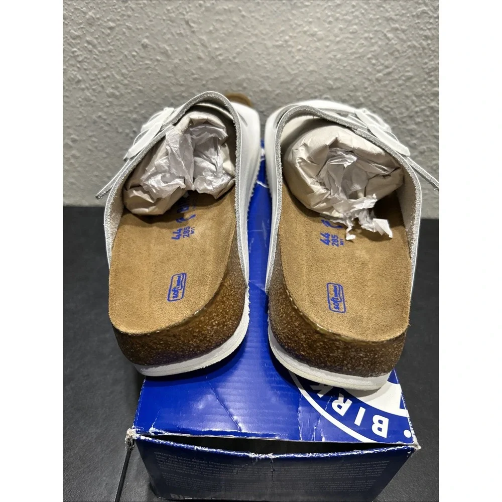 Birkenstock Arizona PROF Leather White EU 44 US M 11 Men